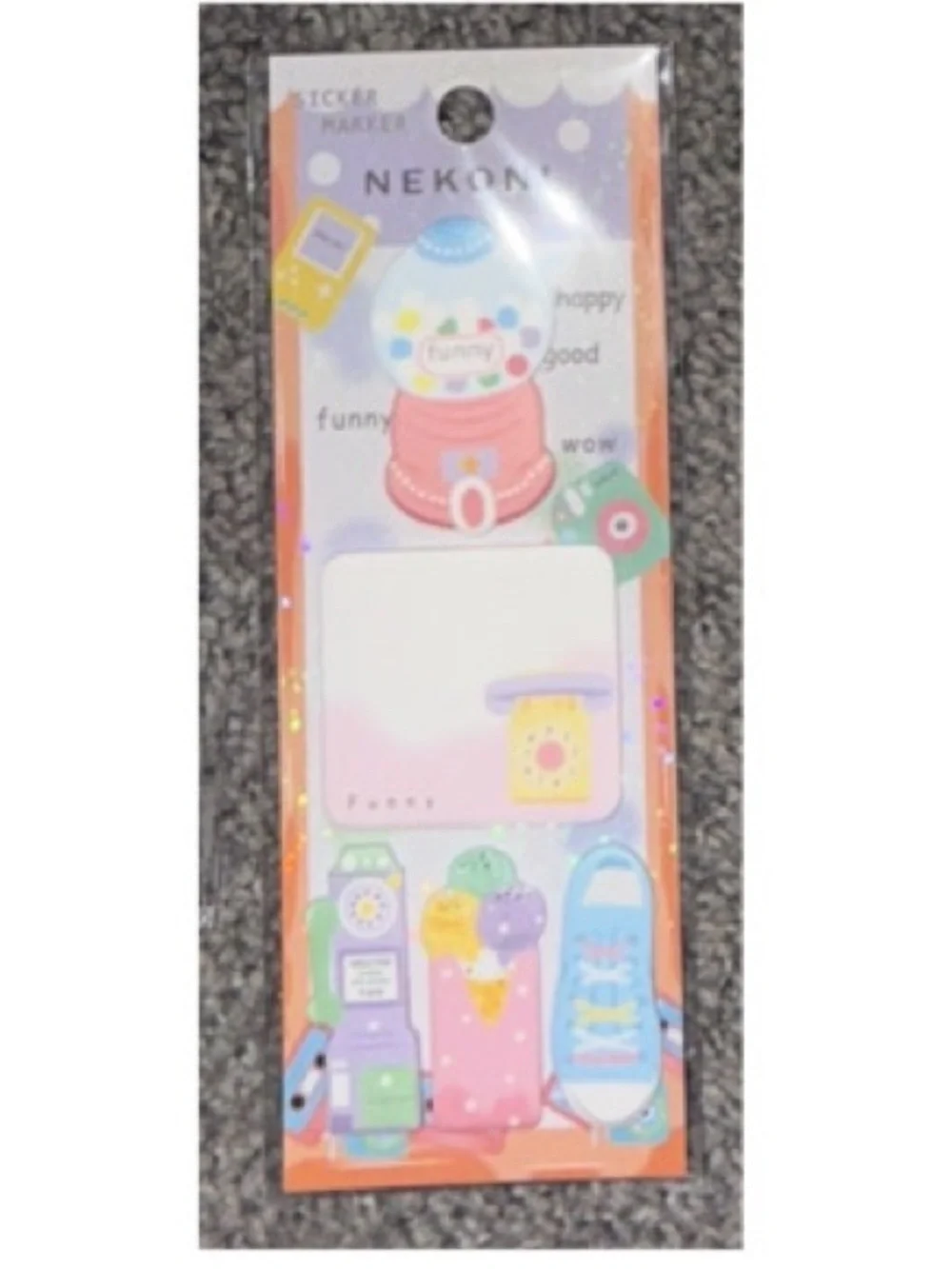 $2 CANDY STICKY NOTES $2 WITH ANY $10 ORDER OR MORE